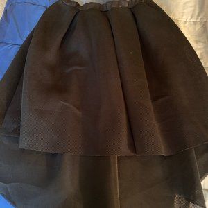 Black Mesh Party skirt
